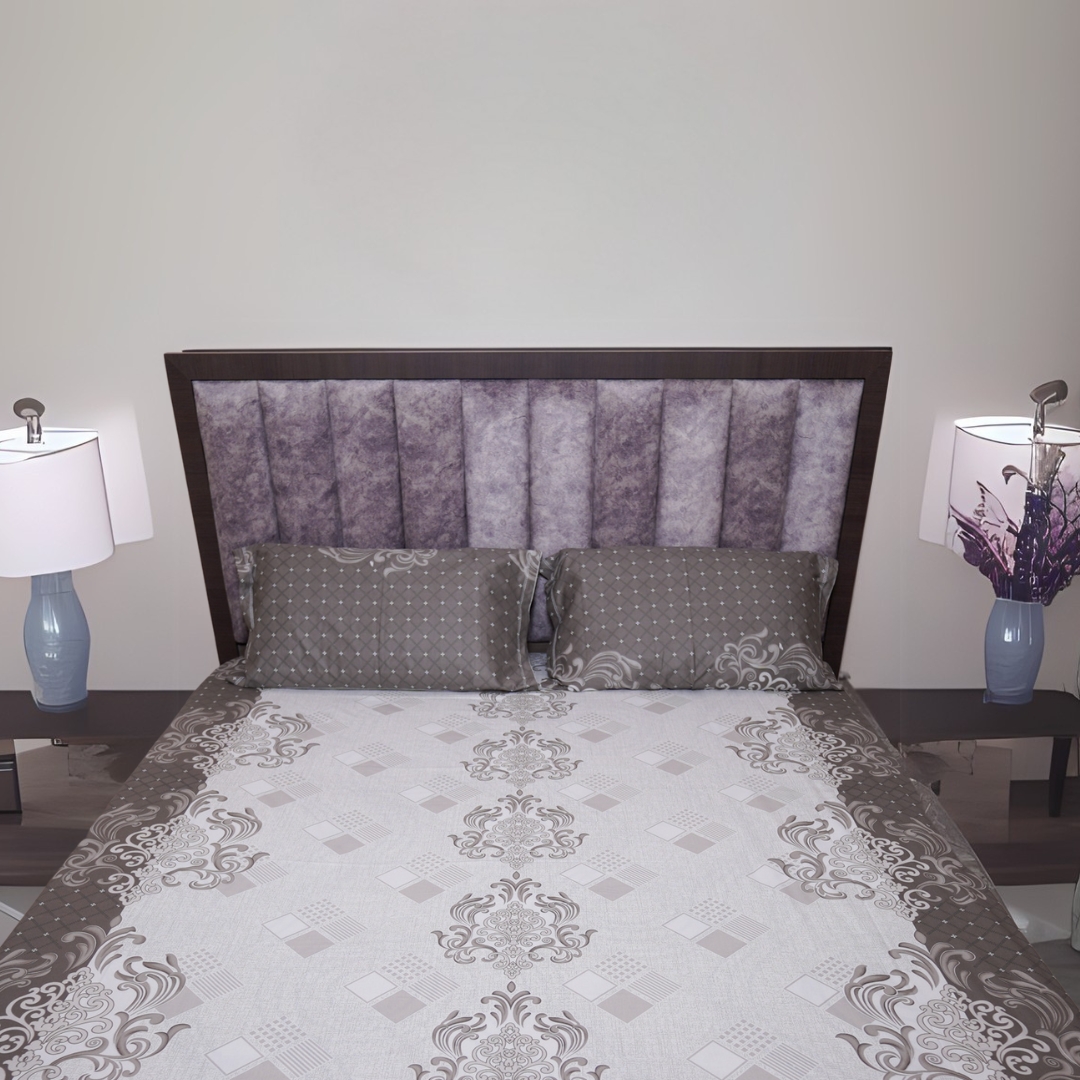 Queen Size Cotton Bedsheets| Breathability, and Durability| Ultimate Comfort & Softness| 90 by 108 Inches| Tranquilt