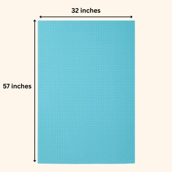 Blue Bamboo Towel |3X Faster Absorption & Quick-Drying |High-Quality Bamboo Fiber |Tranquilt - Image 5