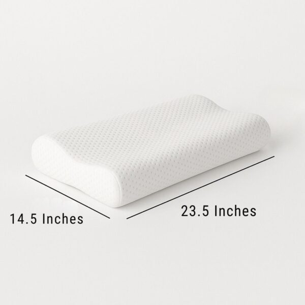 Contour Memory Foam Pillow| Memory Foam Neck Pillow |Tranquilt - Image 5