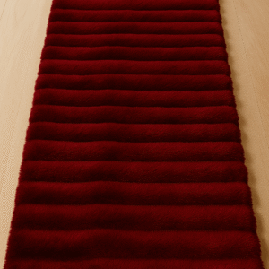 Red Bed Runners | Soft & Anti Slip Runners| Tranquilt