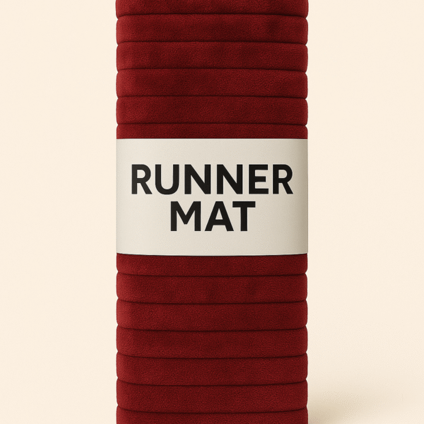Red Bed Runners | Soft & Anti Slip Runners| Tranquilt - Image 3